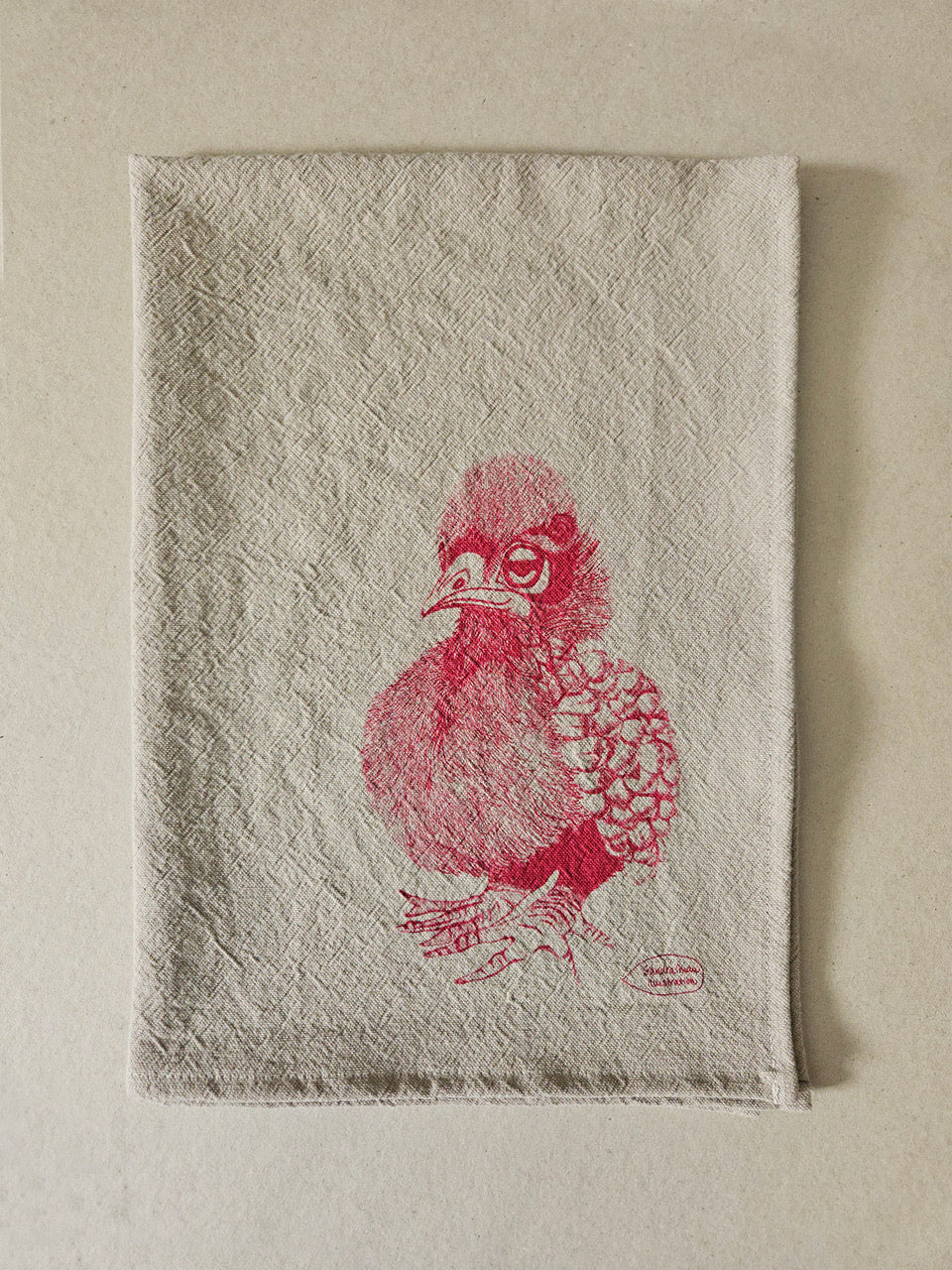 Tea Towel - Geschirrtuch - Peacock Chick