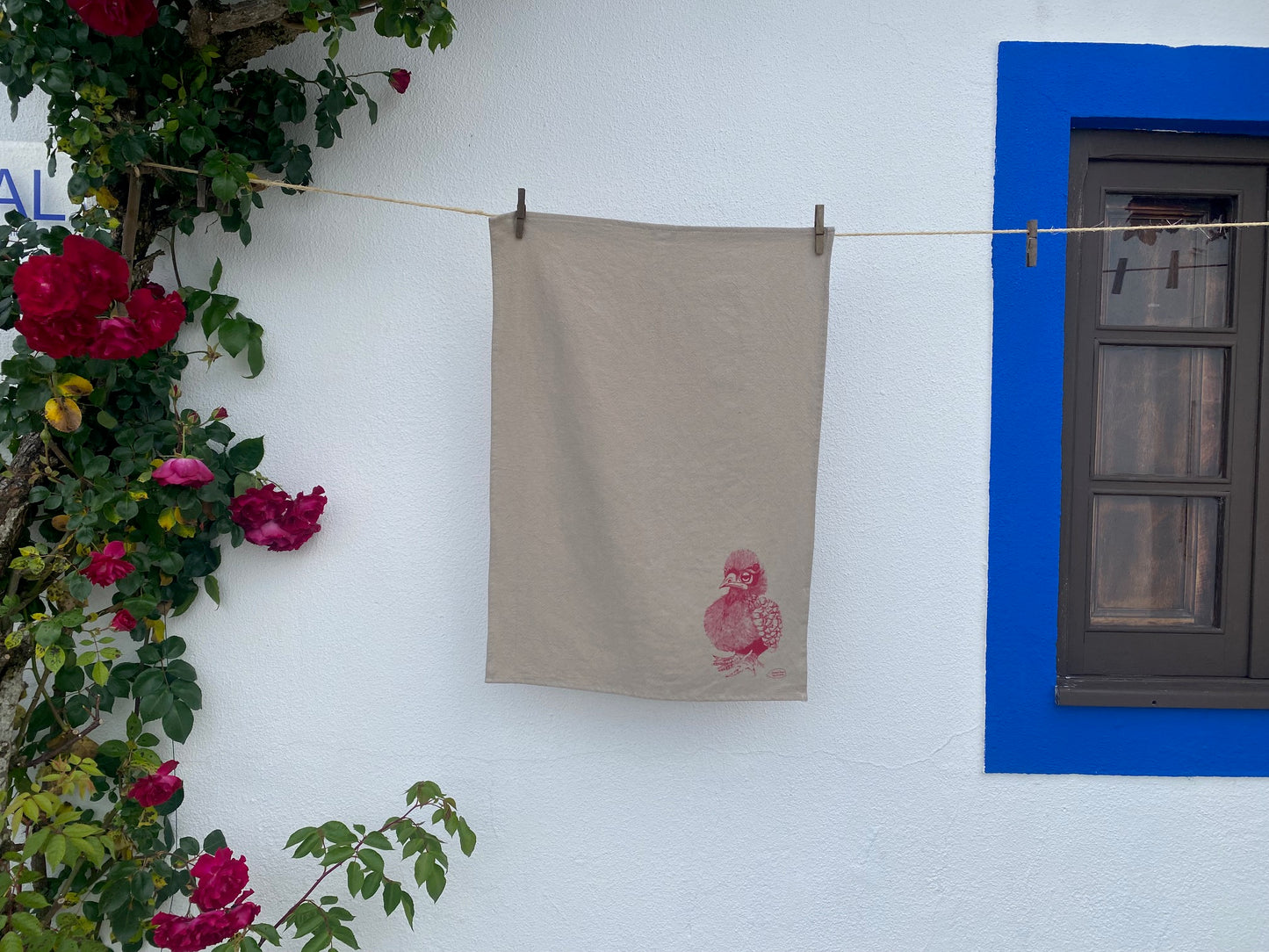 Tea Towel - Geschirrtuch - Peacock Chick