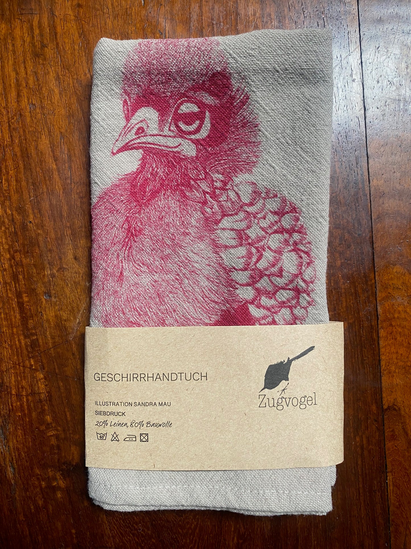 Tea Towel - Geschirrtuch - Peacock Chick