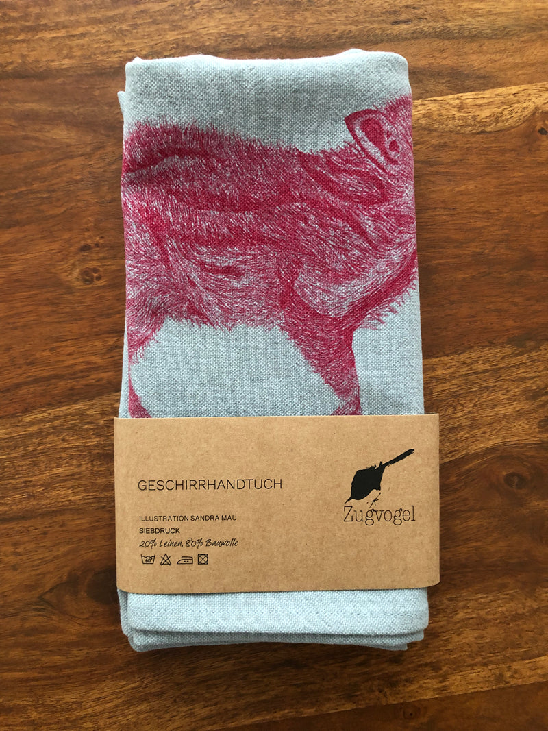 Tea Towel - Geschirrtuch - Frischling Momo