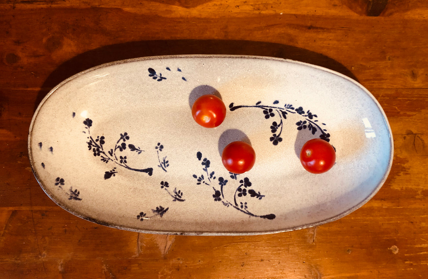 Große Servierplatte Flores - Large Serving Dish Flores