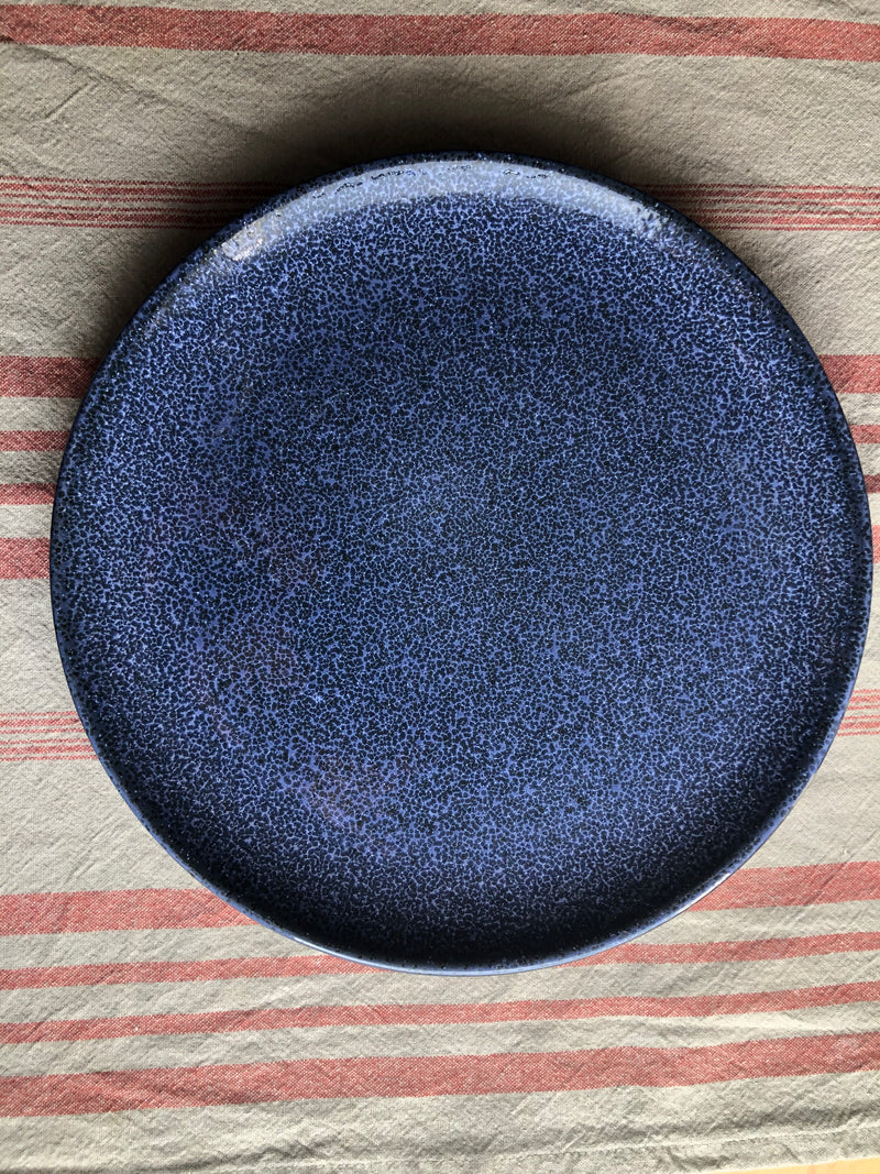 Large Dinner Plate Azul Escuro