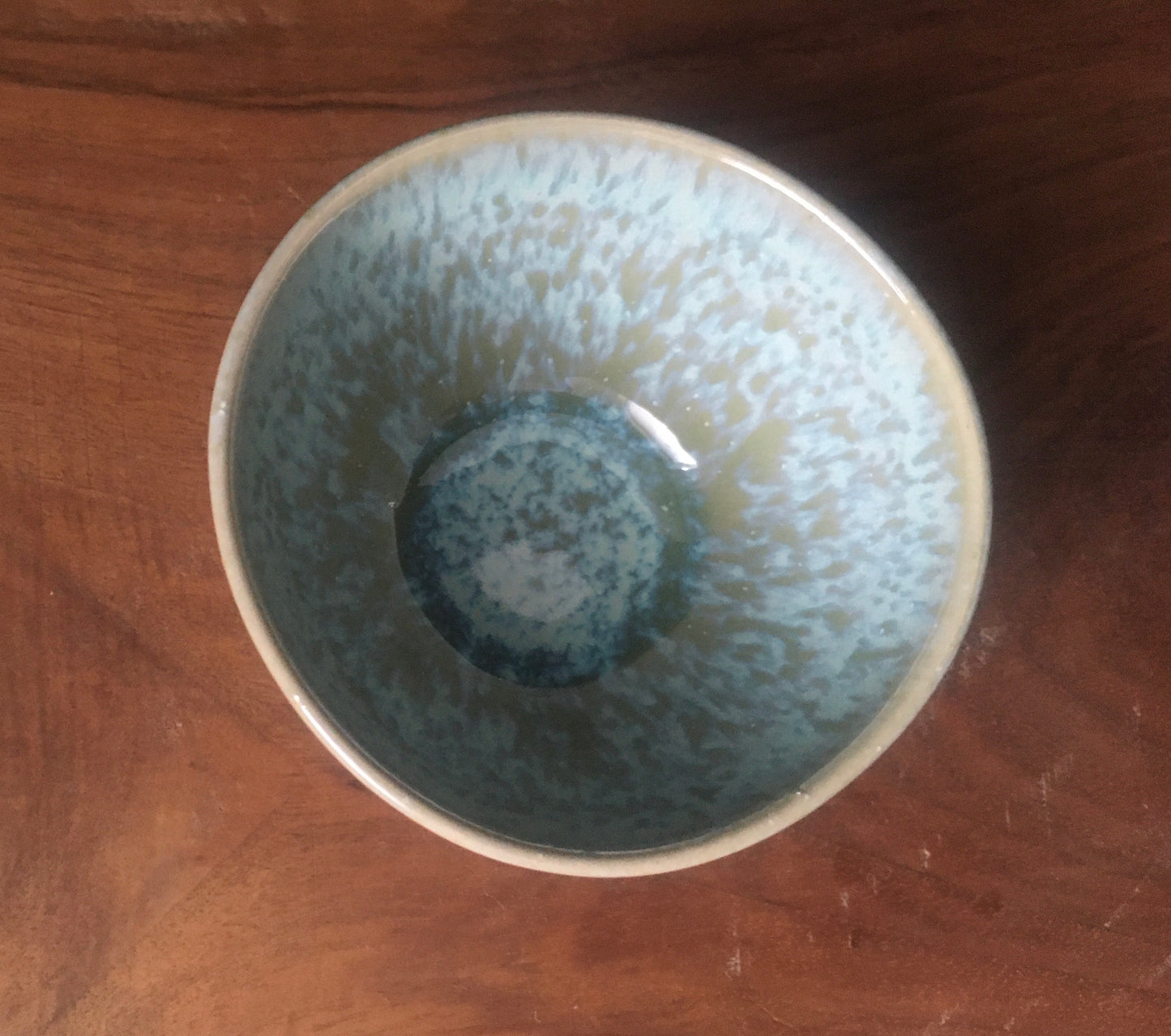 Mini Dip Bowl - olive / white