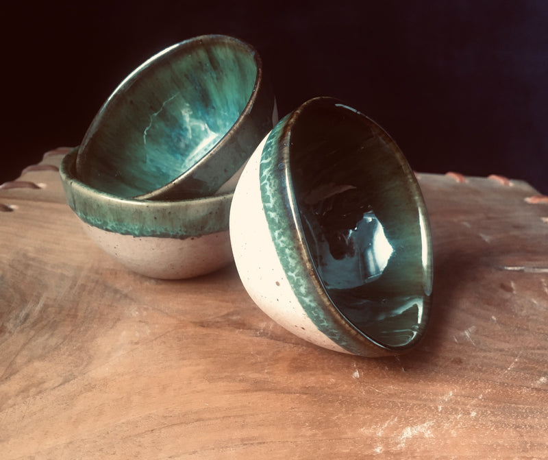 Mini Dip Bowl Emerald Rosé - Set (3)